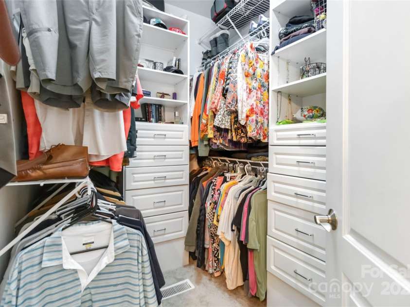 4925 Pageland Highway, Monroe, NC 28112.  MLS# CAR4245962, YatesRealty ID 9484. Master Closet