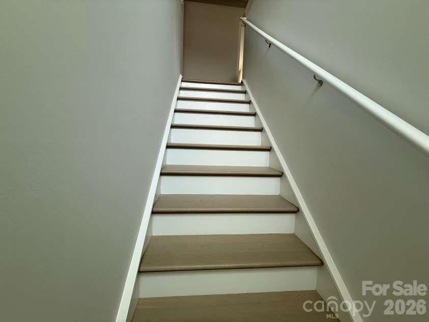 1227 Bansal Drive, Charlotte, NC 28215.  MLS# CAR4365795, YatesRealty ID 9487. Oak Tread Stairs