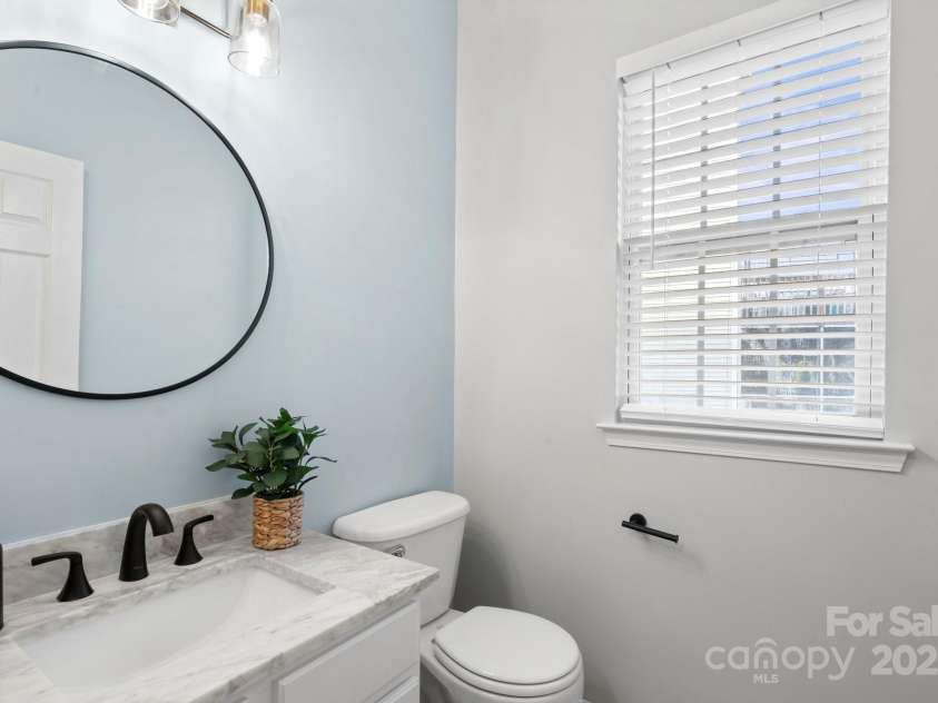 13443 Norseman Lane, Huntersville, NC 28078.  MLS# CAR4218329, YatesRealty ID 949. Downstairs Powder Room