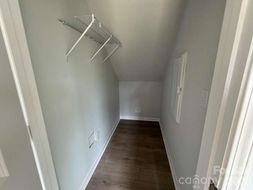 1231 Bansal Drive, Charlotte, NC 28215.  MLS# CAR4363373, YatesRealty ID 9491. Large Storage Closet at the entry way