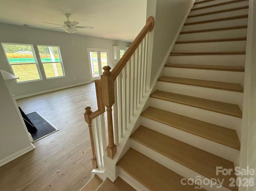 1305 Bansal Drive, Charlotte, NC 28215.  MLS# CAR4360795, YatesRealty ID 9492. Oak Tread Stairs