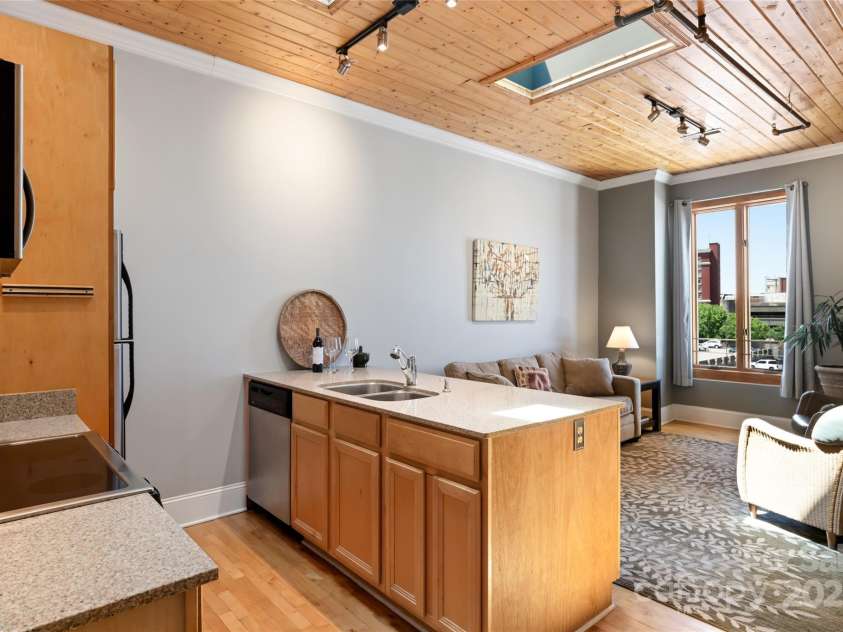 35 Patton Avenue, Asheville, NC 28801.  MLS# CAR4299187, YatesRealty ID 9493. Airy and light open concept