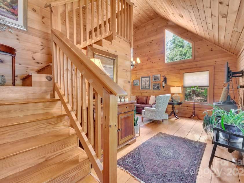 381 Dakota Drive, Rutherfordton, NC 28139.  MLS# CAR4250490, YatesRealty ID 9494. Stairs open to Below