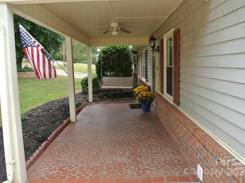 112 Holly Court, Bostic, NC 28018.  MLS# CAR4309584, YatesRealty ID 9496. Covered Front Porch