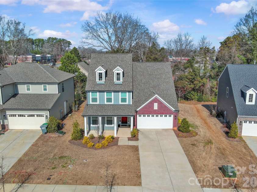 1507 Cedar Tree Drive, Belmont, NC 28012.  MLS# CAR4343733, YatesRealty ID 9500. Aerial View