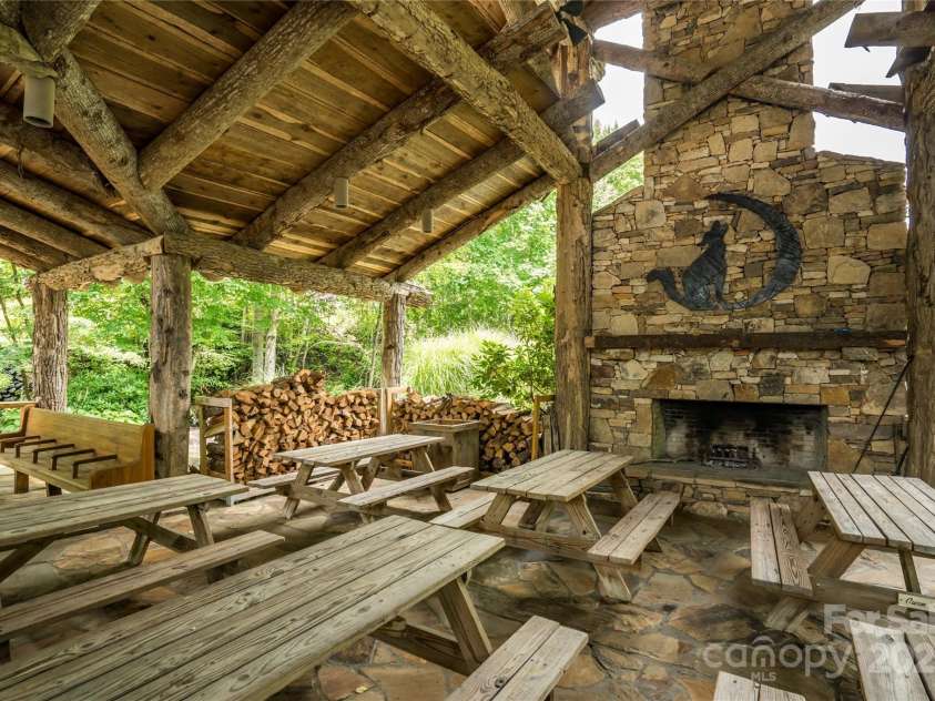 197 Gardenside Lane, Mars Hill, NC 28754.  MLS# CAR4253278, YatesRealty ID 9509. Wolf Laurel VC Pavilion Interior
