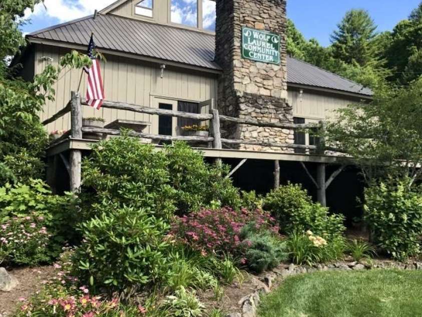 197 Gardenside Lane, Mars Hill, NC 28754.  MLS# CAR4253278, YatesRealty ID 9509. Wolf Laurel Village Club Community Center
