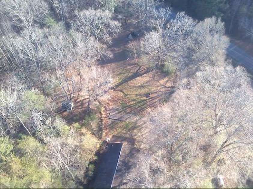 138 Rash Road, Lincolnton, NC 28092.  MLS# CAR4326541, YatesRealty ID 951. View showing above towards the driveway
