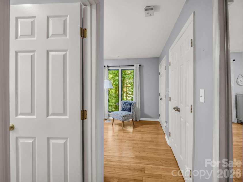 335 Melrose Avenue, Tryon, NC 28782.  MLS# CAR4417394, YatesRealty ID 9529. Enter into the Primary retreat