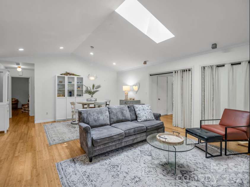 335 Melrose Avenue, Tryon, NC 28782.  MLS# CAR4417394, YatesRealty ID 9529. Skylight helps illuminate the space