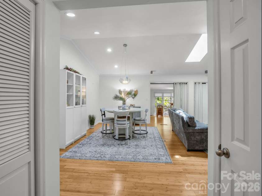335 Melrose Avenue, Tryon, NC 28782.  MLS# CAR4417394, YatesRealty ID 9529. Tons of recessed lighting