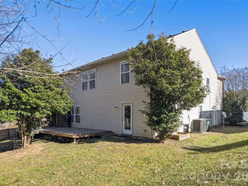 205 Edzell Drive, Salisbury, NC 28146.  MLS# CAR4336512, YatesRealty ID 9531. Rear View