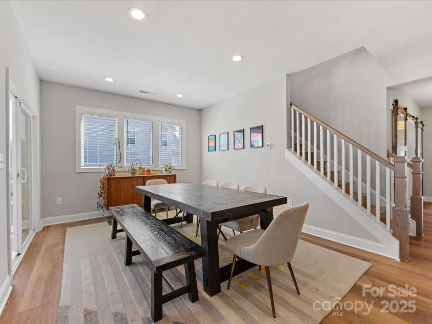 5013 Watercrest Trail, Belmont, NC 28012.  MLS# CAR4234154, YatesRealty ID 9534. Dining room opens to screened porch