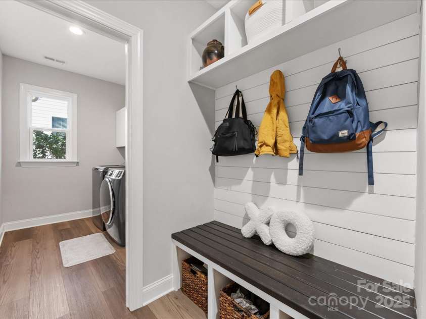 5013 Watercrest Trail, Belmont, NC 28012.  MLS# CAR4234154, YatesRealty ID 9534. Drop Zone with coat closet