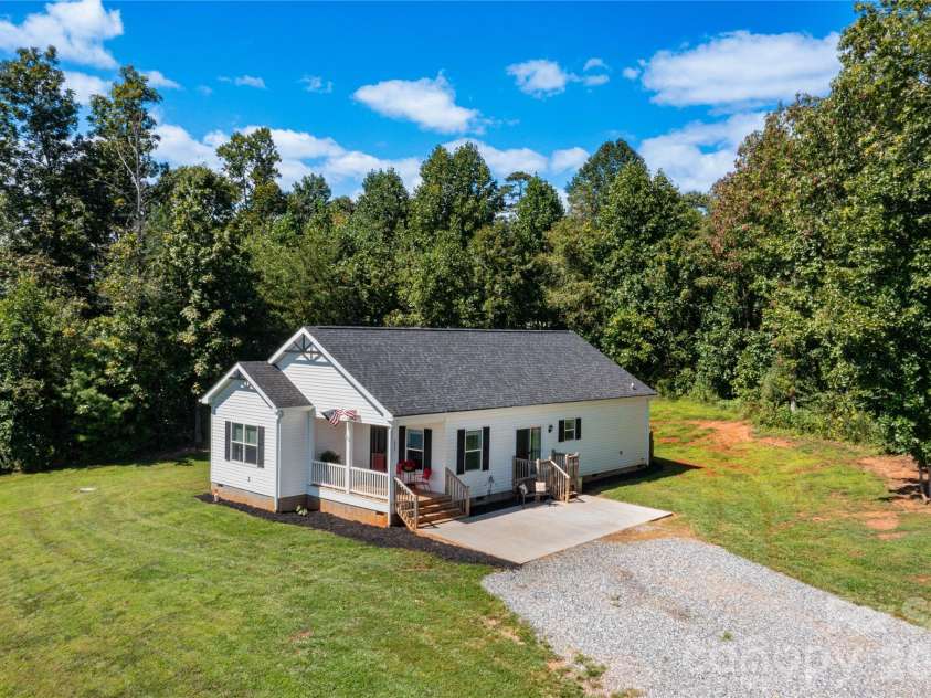 653 Mag Sluder Road, Alexander, NC 28701.  MLS# CAR4299475, YatesRealty ID 9536. Front exterior 