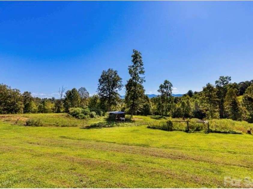 653 Mag Sluder Road, Alexander, NC 28701.  MLS# CAR4299475, YatesRealty ID 9536. Front pasture