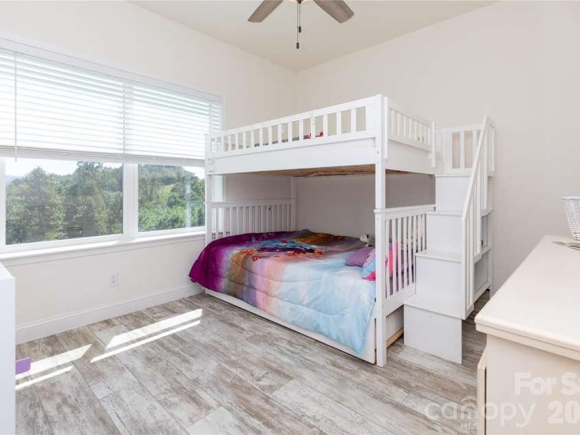 653 Mag Sluder Road, Alexander, NC 28701.  MLS# CAR4299475, YatesRealty ID 9536. Spare bedroom 