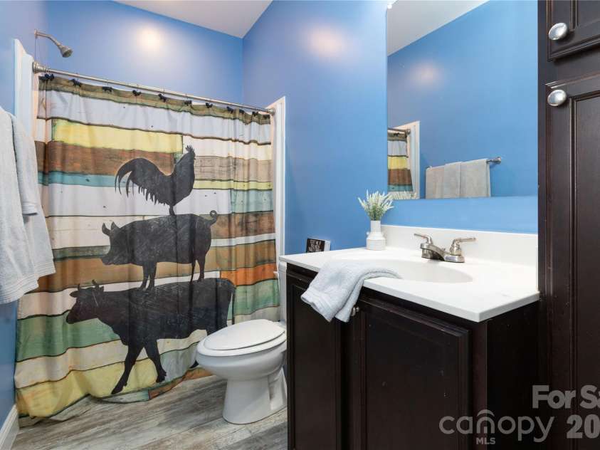 653 Mag Sluder Road, Alexander, NC 28701.  MLS# CAR4299475, YatesRealty ID 9536. Spare full bathroom