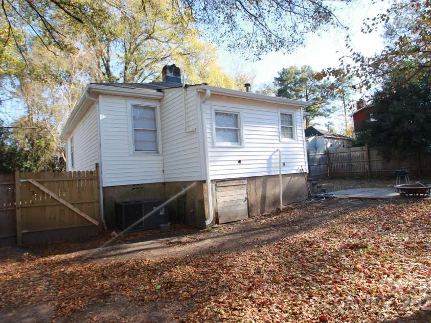 206 Frances Street, Clover, SC 29710.  MLS# CAR4322396, YatesRealty ID 954. Back of house