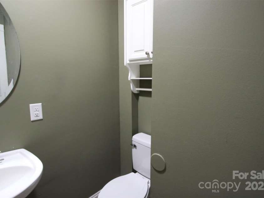 206 Frances Street, Clover, SC 29710.  MLS# CAR4322396, YatesRealty ID 954. Half bath