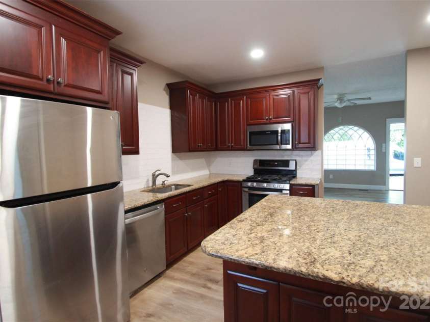 206 Frances Street, Clover, SC 29710.  MLS# CAR4322396, YatesRealty ID 954. Kitchen