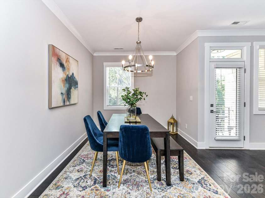 1116 36th Street, Charlotte, NC 28205.  MLS# CAR4273340, YatesRealty ID 9545. Dining