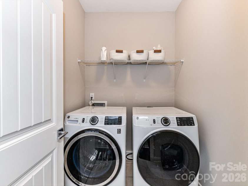 1116 36th Street, Charlotte, NC 28205.  MLS# CAR4273340, YatesRealty ID 9545. Laundry closet