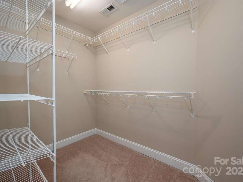 2412 Laura Drive, Charlotte, NC 28212.  MLS# CAR4249172, YatesRealty ID 9547. Primary closet
