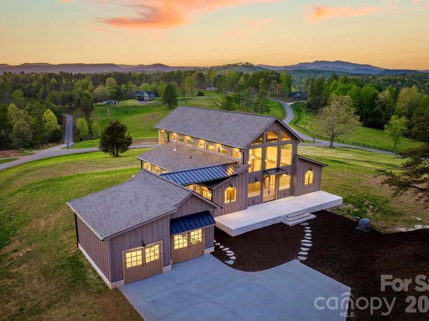 2013 Hitching Post Trail, Lenoir, NC 28645.  MLS# CAR4239009, YatesRealty ID 9552. Barn inspired exterior charm