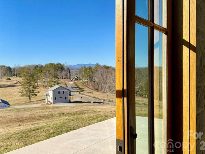 2013 Hitching Post Trail, Lenoir, NC 28645.  MLS# CAR4239009, YatesRealty ID 9552. Grandfather Mountain from the kitchen window