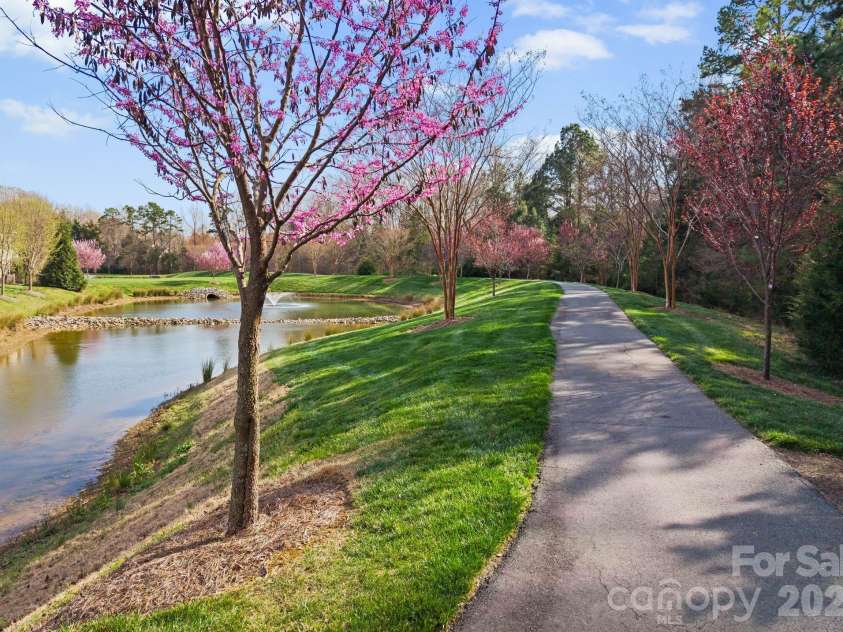 1230 Restoration Drive, Waxhaw, NC 28173.  MLS# CAR4353348, YatesRealty ID 9569. Community Walking Trails
