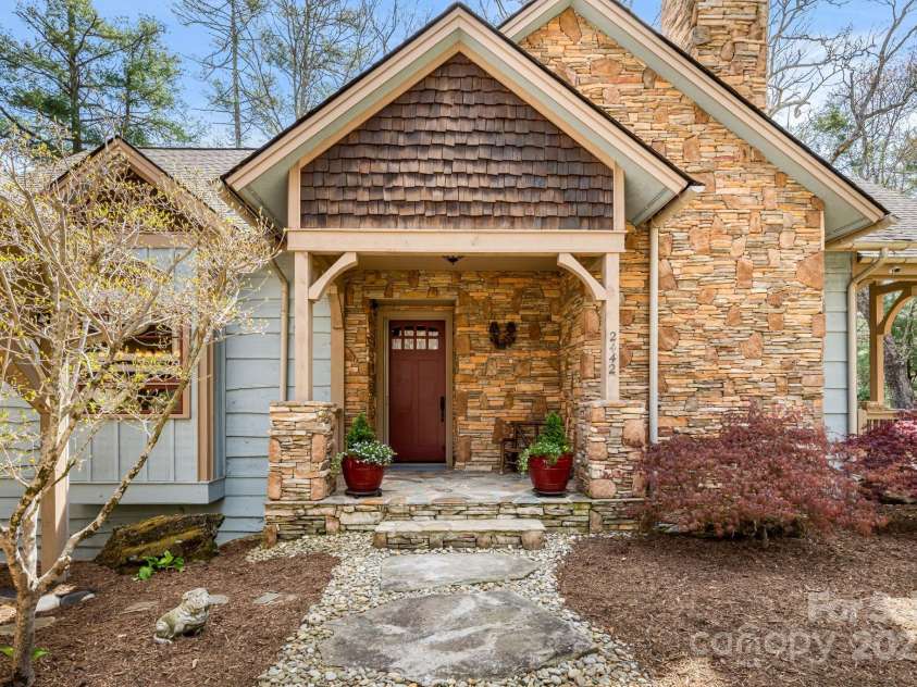 2442 Trillium Ridge Road, Cullowhee, NC 28723.  MLS# CAR4241569, YatesRealty ID 9569. 