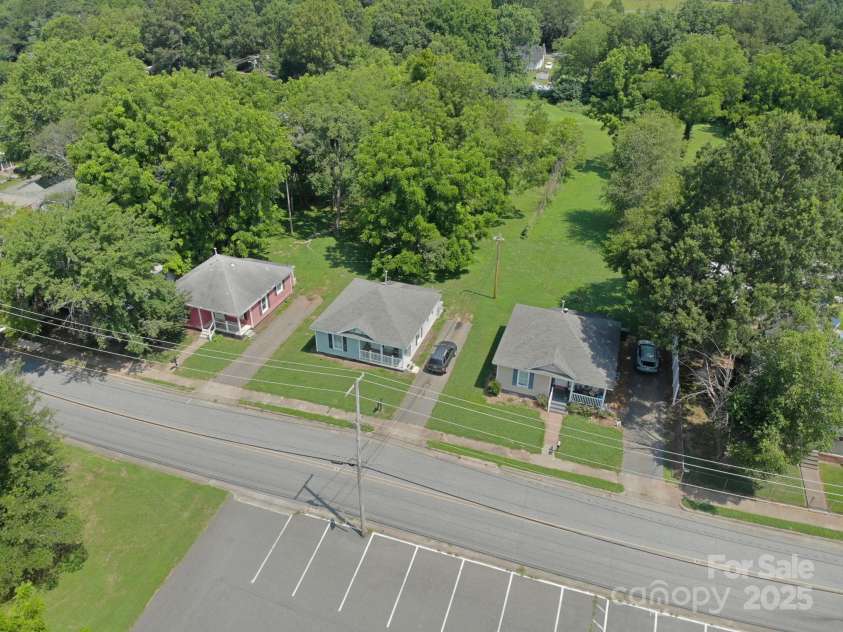 109 Fulton Street, Kings Mountain, NC 28086.  MLS# CAR4289026, YatesRealty ID 958. Aerial of Walker St Homes