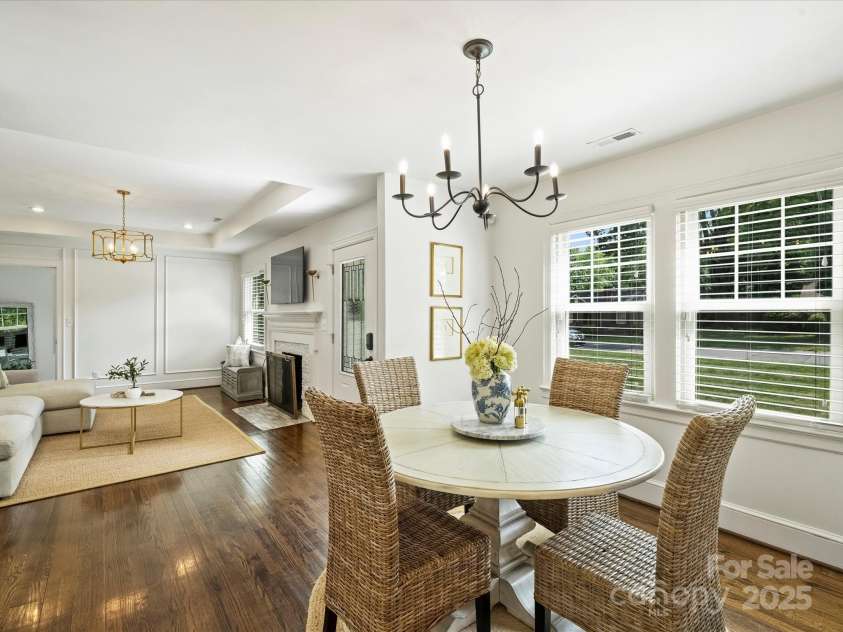 4921 Doris Avenue, Charlotte, NC 28205.  MLS# CAR4253366, YatesRealty ID 9584. Dining Area