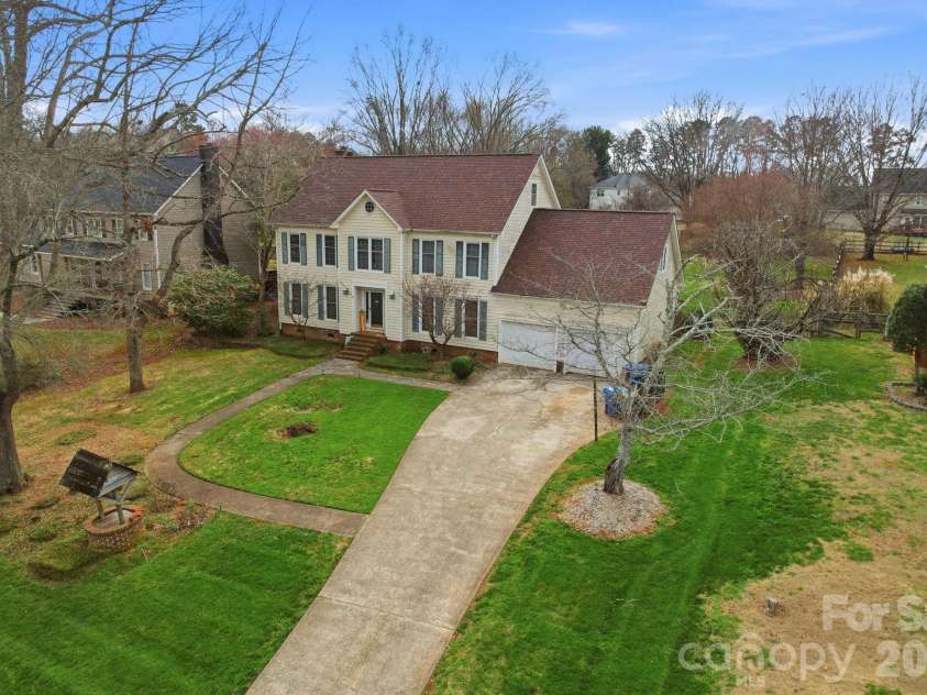 8917 Dartmoor Place, Mint Hill, NC 28227.  MLS# CAR4352305, YatesRealty ID 9587. Drone 5