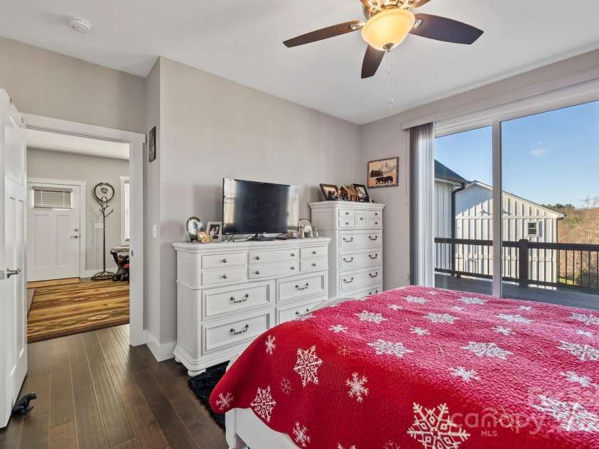 155 Hayes Ridge Lane, Mills River, NC 28759.  MLS# CAR4199843, YatesRealty ID 9590. Primary with patio entry.