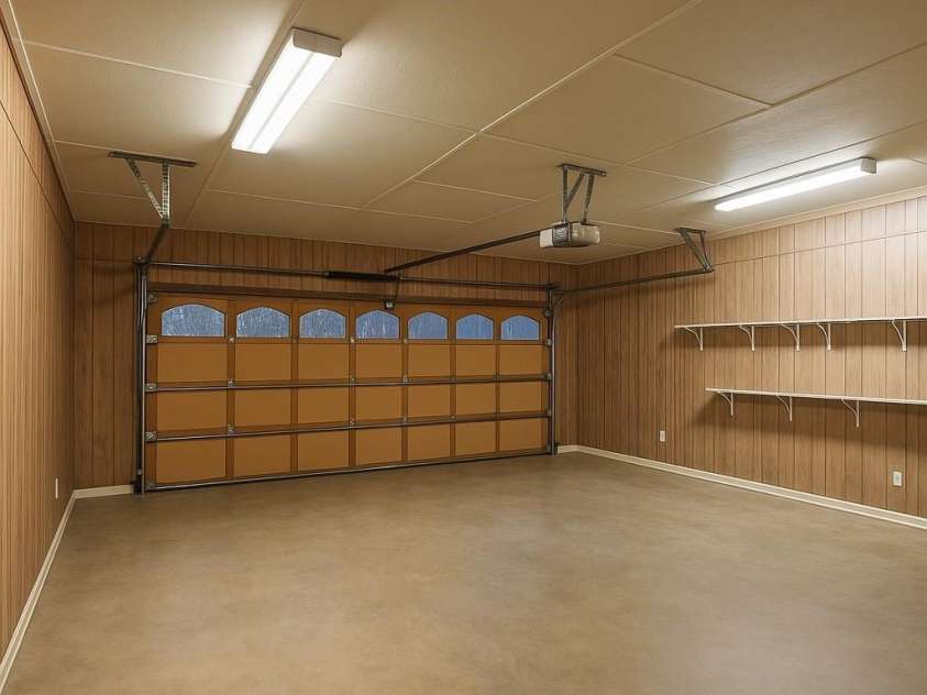 44585 Baldwin Road, New London, NC 28127.  MLS# CAR4323021, YatesRealty ID 9591. Virtually staged 2 car garage
