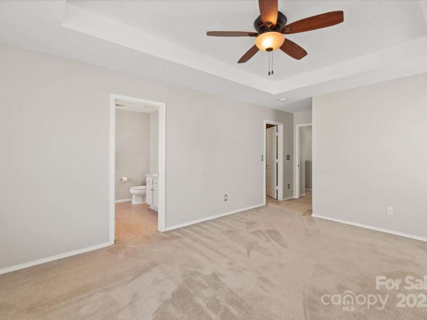 158 Council House Road, Fort Mill, SC 29708.  MLS# CAR4239888, YatesRealty ID 9596. Large light filled Primary Bedroom