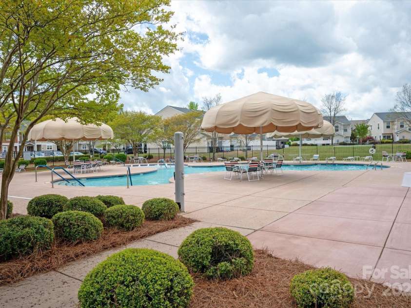 158 Council House Road, Fort Mill, SC 29708.  MLS# CAR4239888, YatesRealty ID 9596. Large pool with plenty of space to enjoy the sun!