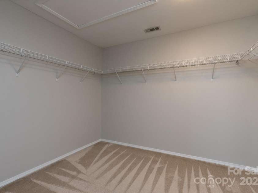 158 Council House Road, Fort Mill, SC 29708.  MLS# CAR4239888, YatesRealty ID 9596. Massive walk in closet in the Primary Bedroom