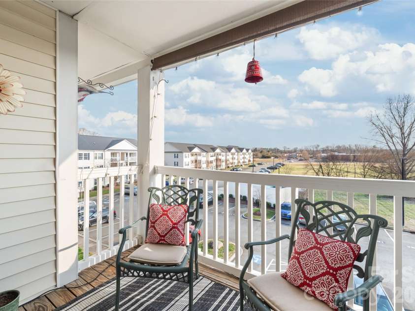 3983 Town Center Road, Harrisburg, NC 28075.  MLS# CAR4352218, YatesRealty ID 9596. Spacious Balcony