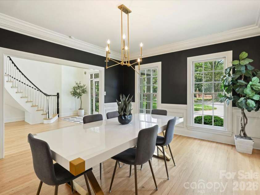 8226 Fairview Road, Charlotte, NC 28226.  MLS# CAR4362159, YatesRealty ID 9597. Dining Room 