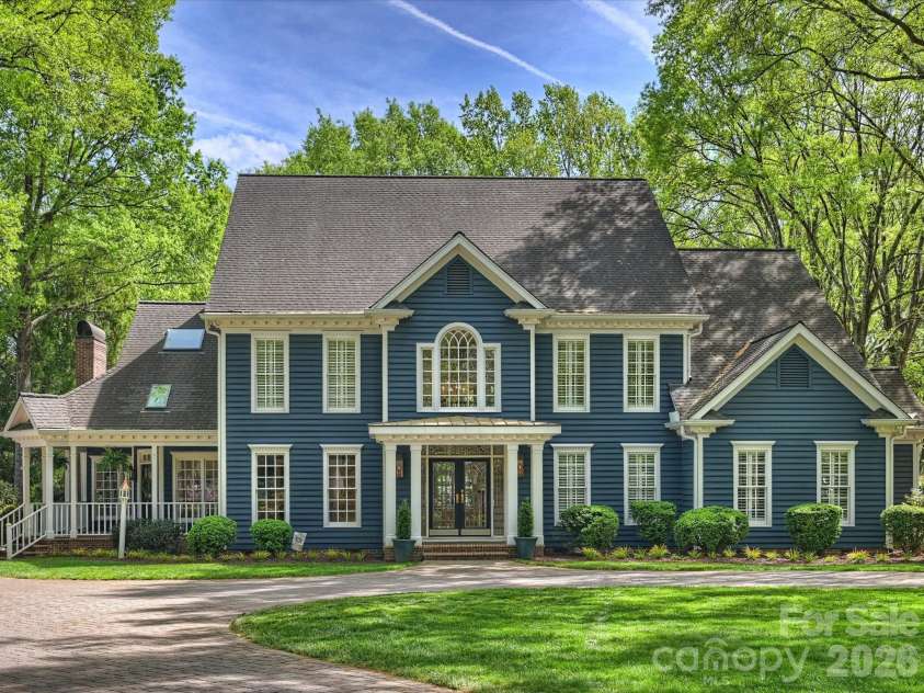 8226 Fairview Road, Charlotte, NC 28226.  MLS# CAR4362159, YatesRealty ID 9597. Front Exterior 
