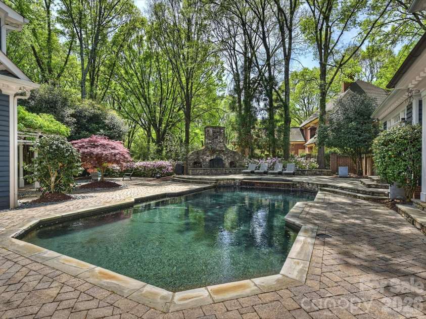 8226 Fairview Road, Charlotte, NC 28226.  MLS# CAR4362159, YatesRealty ID 9597. Pool 