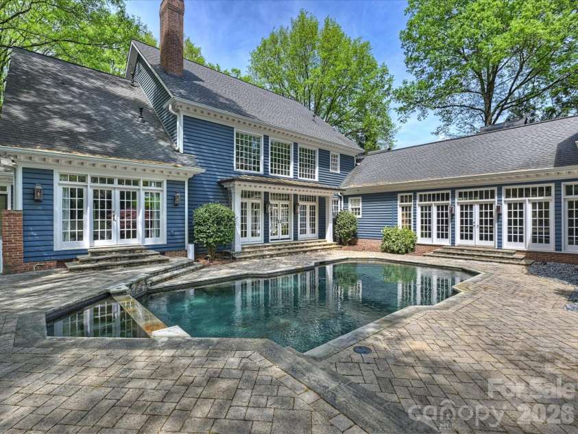 8226 Fairview Road, Charlotte, NC 28226.  MLS# CAR4362159, YatesRealty ID 9597. Pool 
