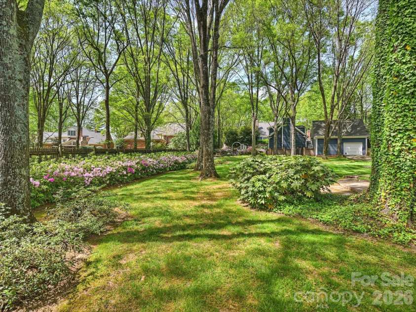 8226 Fairview Road, Charlotte, NC 28226.  MLS# CAR4362159, YatesRealty ID 9597. Rear Yard 