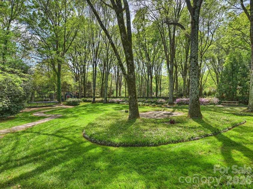 8226 Fairview Road, Charlotte, NC 28226.  MLS# CAR4362159, YatesRealty ID 9597. Rear Yard 
