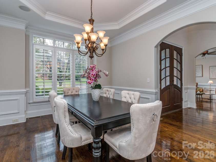 8208 Wingard Road, Waxhaw, NC 28173.  MLS# CAR4289721, YatesRealty ID 9601. Dining Room