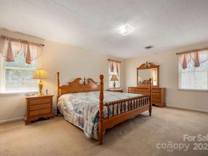 582 County Line Road, Rutherfordton, NC 28139.  MLS# CAR4235377, YatesRealty ID 9609. Primary bedroom