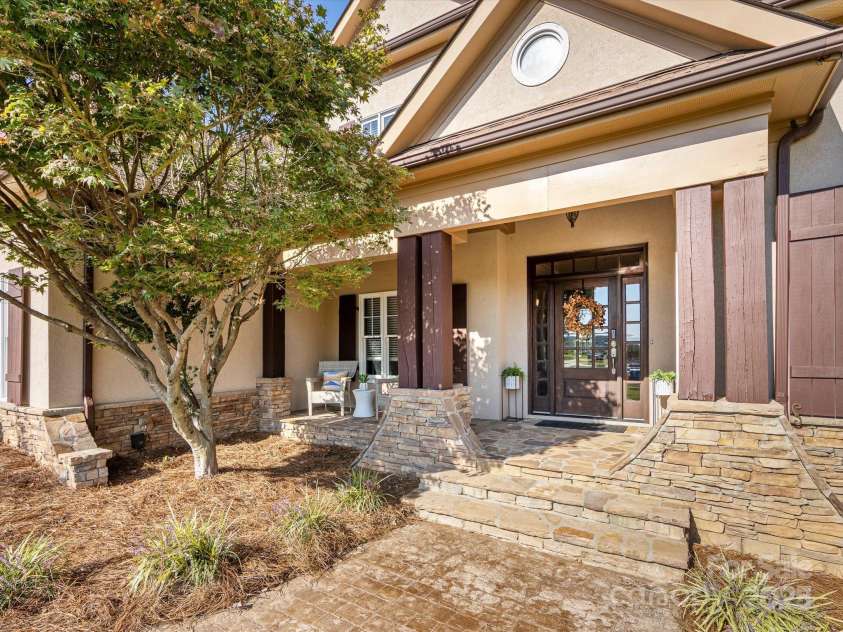 2820 Smith Field Drive, Monroe, NC 28110.  MLS# CAR4303716, YatesRealty ID 961. Front Entrance